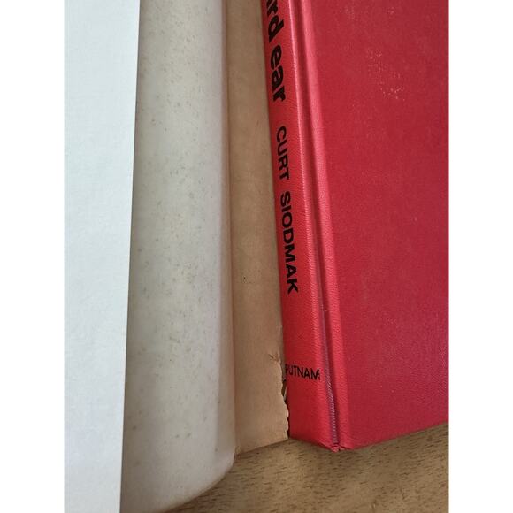 The Third Ear, Curt Siodmak BC/HC/DJ/First Edition 1971 Sci Fiction VTG - Picture 9 of 11